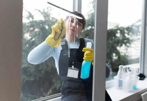 Nettoyage de vitres intérieures et extérieures à Souesmes
